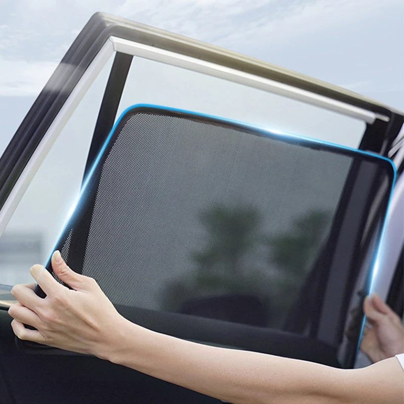 

For Kia KX3 2015-2019 Front Windshield Car Sunshade Side Window Blind Sun Shade Magnetic Blocker Cover Visor Mesh Curtains Net