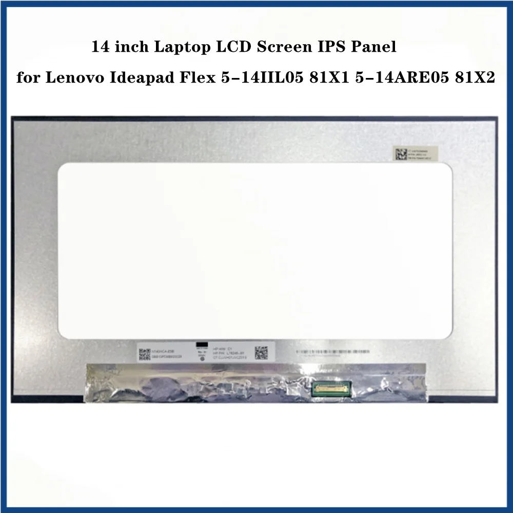 

14-дюймовый ЖК-экран для Lenovo Ideapad Flex 5-14IIL05 81X1 5-14ARE05 FHD 1920x1080 HD 1366x768 EDP 30-контактный