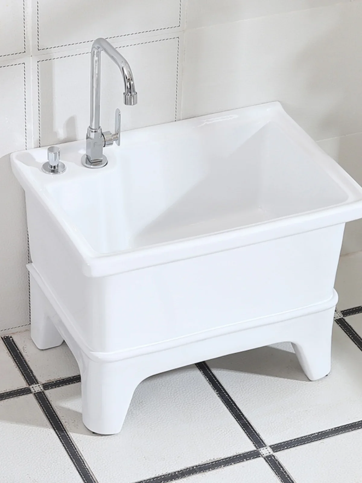 Швабра для бассейна балкона маленькая керамическая швабра мытья специальная