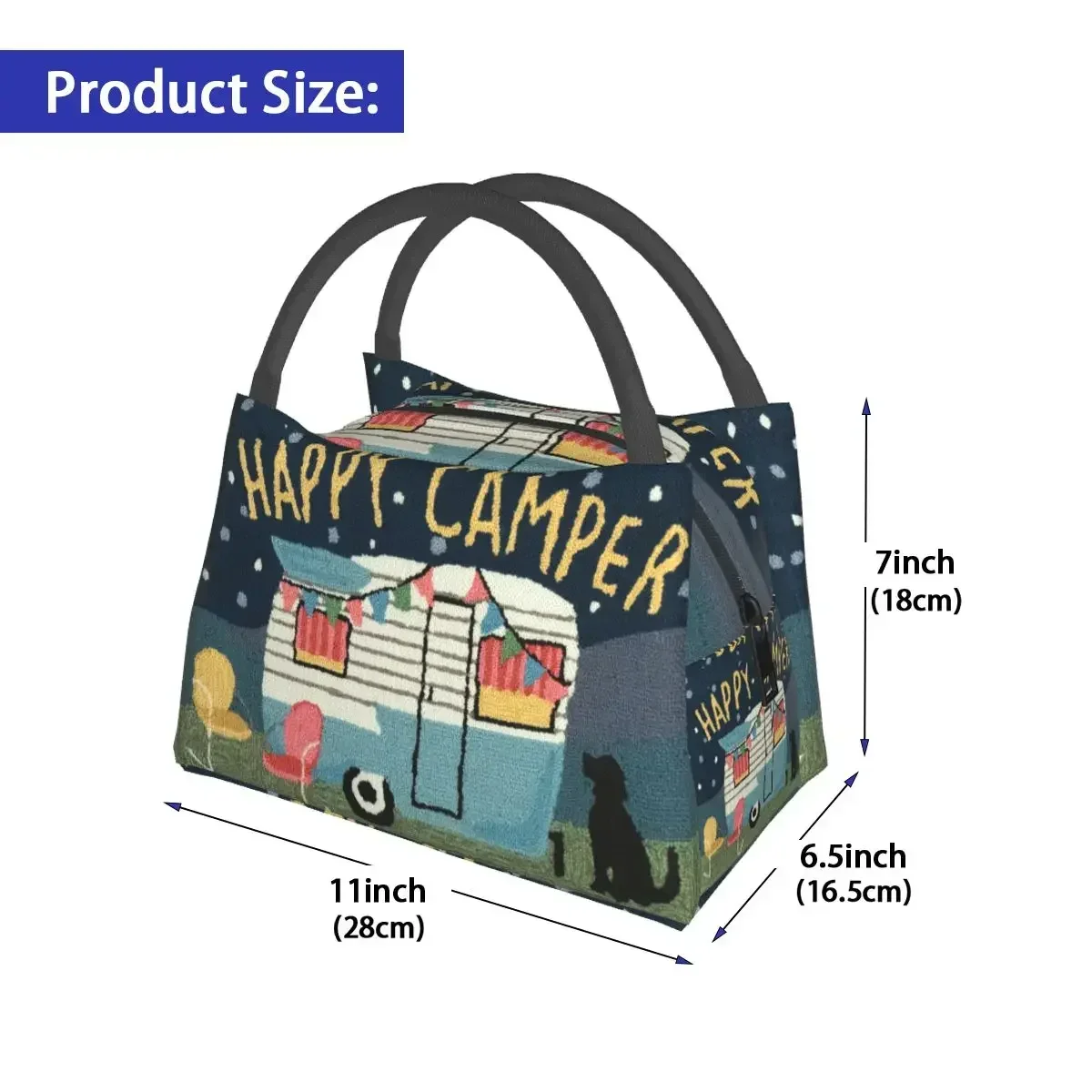 Сумка для обеда Liora Manne картина маслом забавный ланч-бокс детского офиса