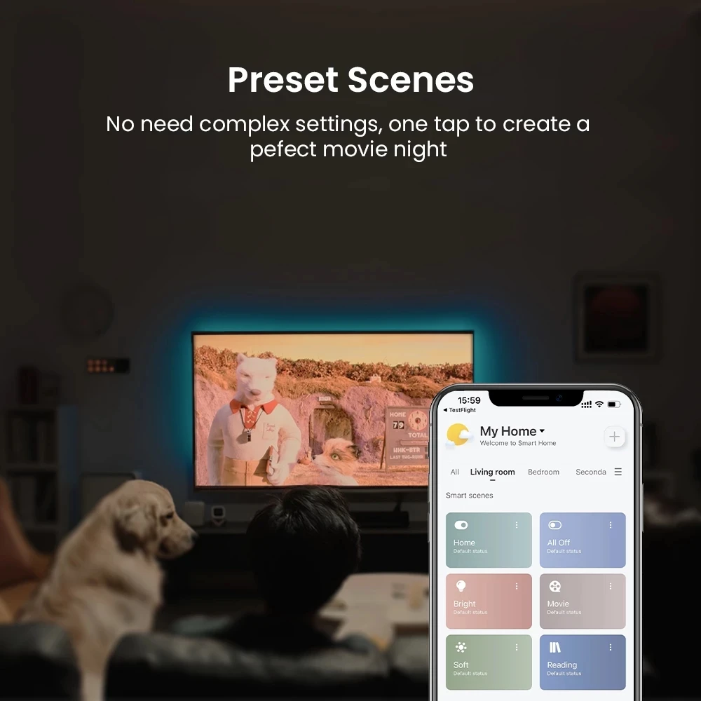 BroadLink BLE Mesh Умный домашний светильник RGB лампы умный стартовый комплект с Alexa Google