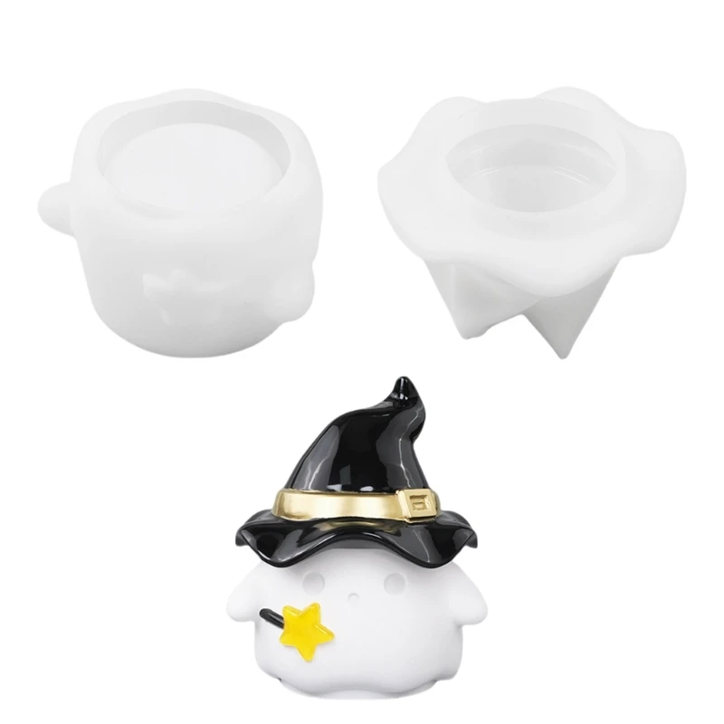 Легко демонтируемая силиконовая форма уникальные банки для хранения призраков