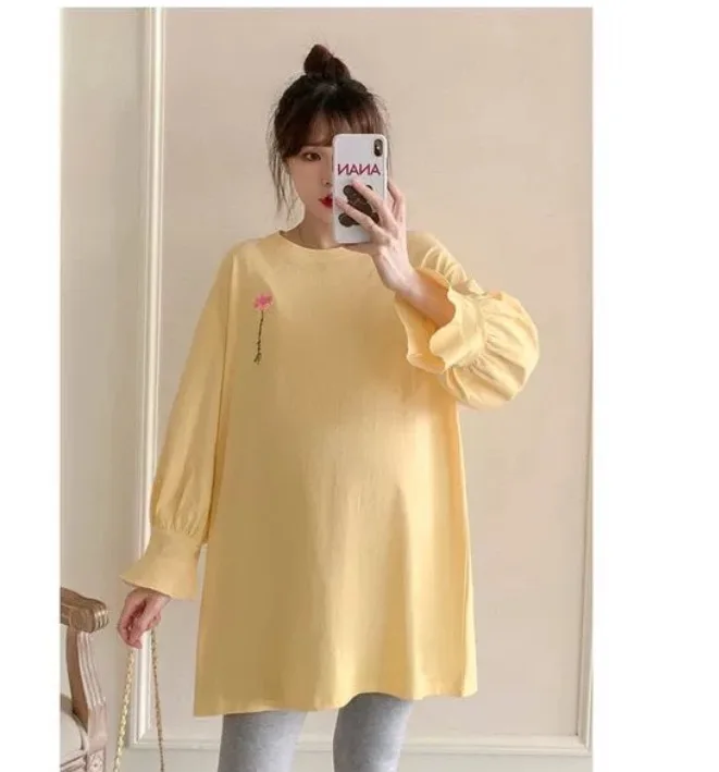 

2022 European and American style maternity fashion top