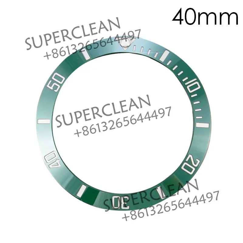 

Clean Factory Watch Parts Ceramic Bezel Black/Green for 40mm Sub 116610 LN Replacement Parts Luminous 3135 Movement Parts