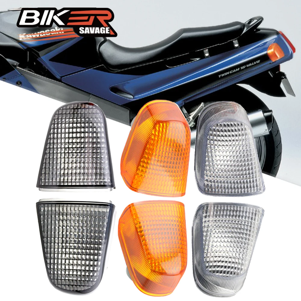 Задние указатели поворота для KAWASAKI ZZR1100 C 1990 1991 1992 ZZR 1100C ZX-11 NINJA аксессуары для мотоциклов световой индикатор крышка