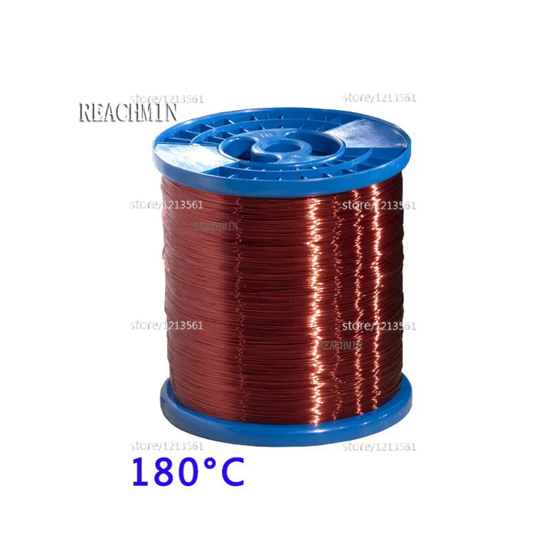 

QZY-2-180 Magnet Wire Enameled Copper Winding wire Coil Copper Wire Winding wire Weight 1000g