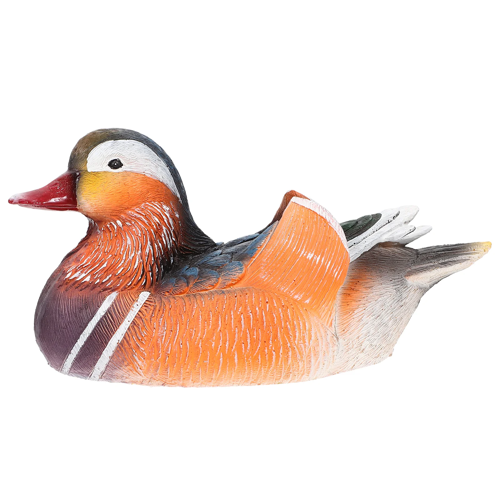 

Duck Floating Pond Animal Mandarin Figurine Statue Decor Figurines Garden Sculpture Simulation Statues Love Decoration Decoy