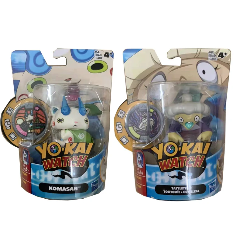 

Hasbro Anime Figure Genuine Japanese Anime Yokai Watch DX Peripheral Yo-Kai Wrist Medals Key Storage Model Children Toys