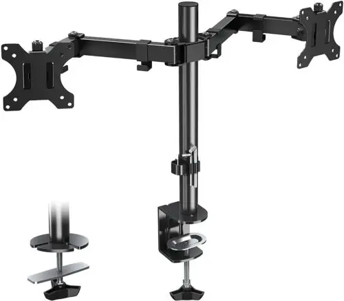 

Dual Monitor Arm Desk Mount Height Adjustable PC Monitor Stand