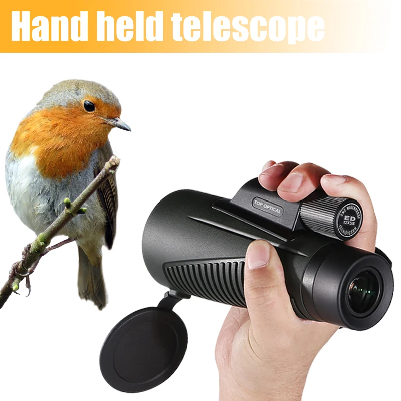 

Профессиональный водонепроницаемый Монокуляр TOPOPTICAL 12x50, Призма BAK4, астрономическое покрытие FMC, телескоп для кемпинга, путешествий