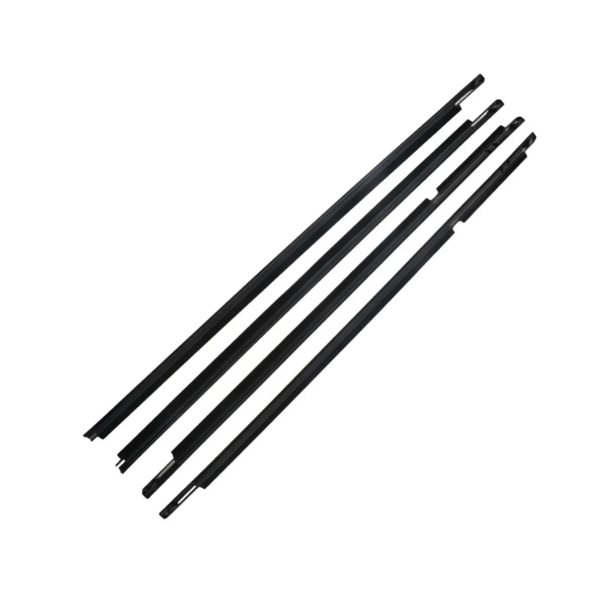 4 шт. резиновая уплотнительная лента для наружных окон молдинговая Накладка Toyota