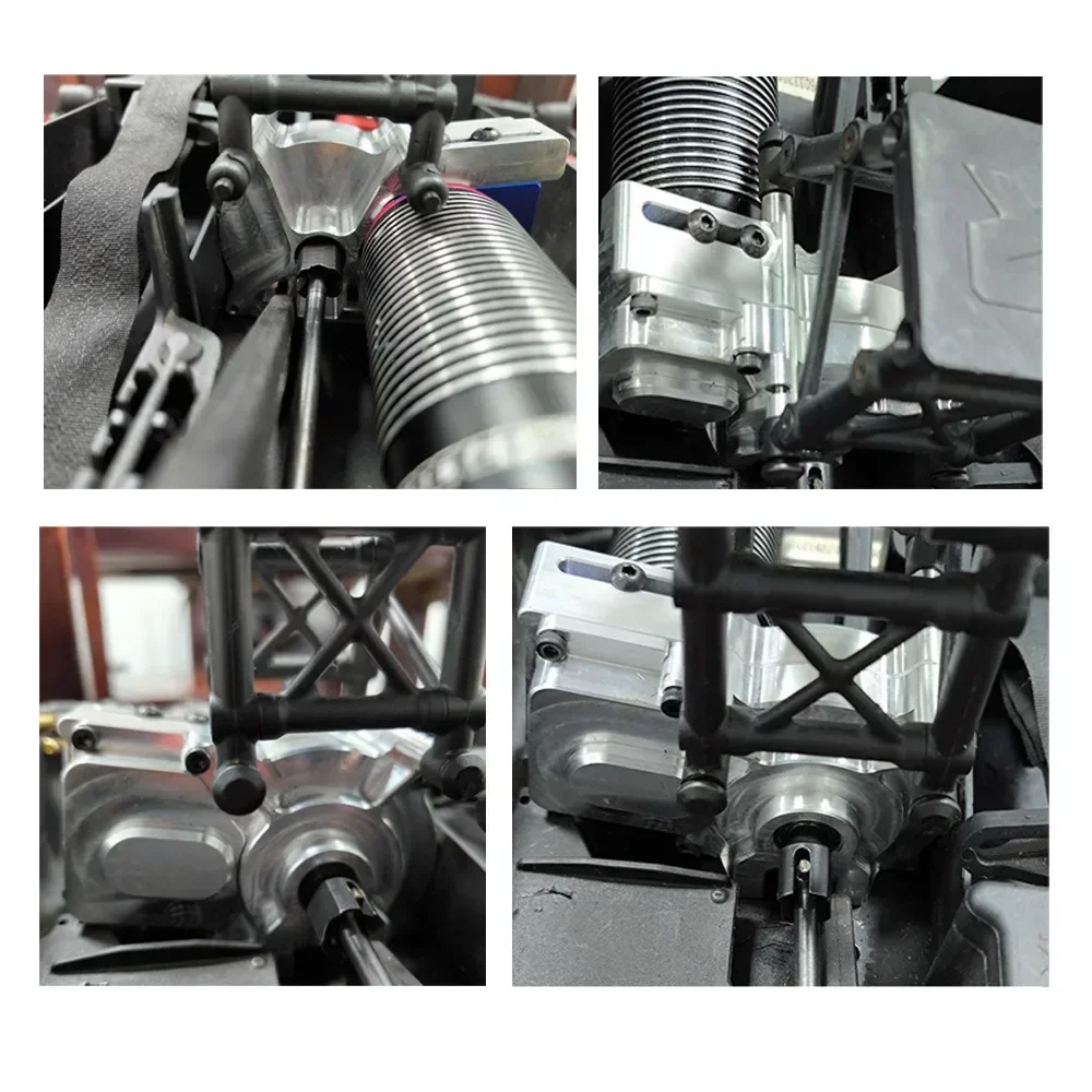 Металлическая центральная коробка передач для ARRMA 1/8 6S KRATON Outcast BIG ROCK 1/7 Infraction Mojave