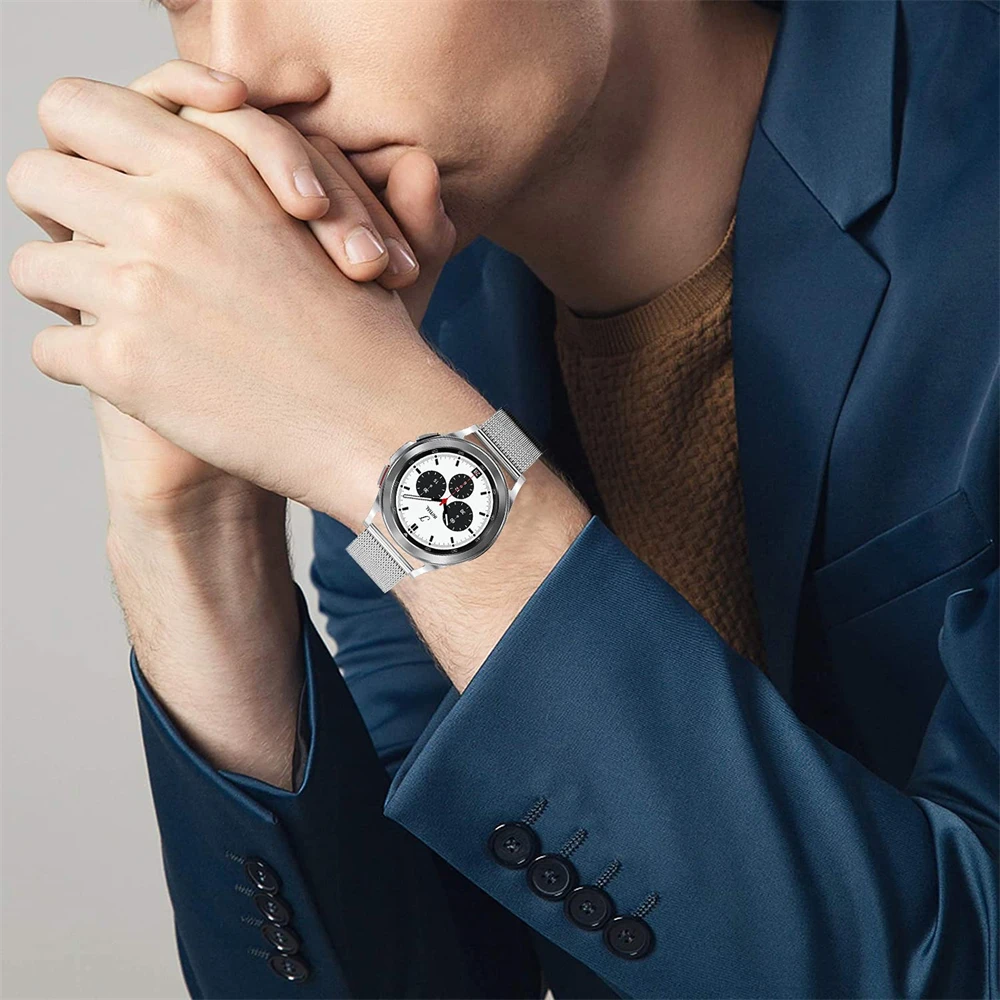 Ремешок из нержавеющей стали для HUAWEI WATCH GT 2 46 мм 42 металлический браслет HONOR Magic Band