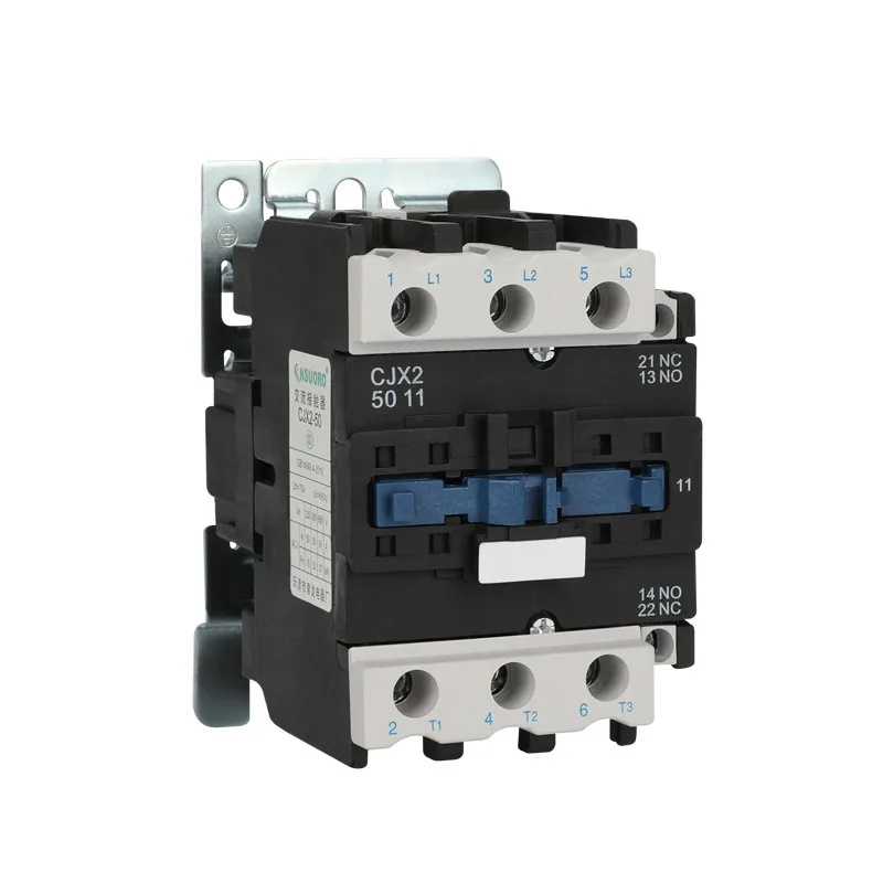 

1pc CJX2-5011 Industrial Magnetic Contactor 3 Phase40A 50A 65A Din Rail Telemecanique Contactor AC12V 24V 36V 48V 110V 220V 380V