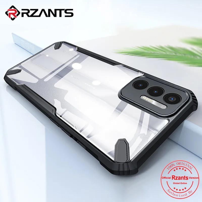 

Rzants For Tecno Pova 3 Clear Case [Bull] Design Cover Slim Thin Strong Protection AirBag Crystal Phone Casing