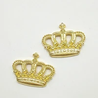 20pcs 2229mm golden imperial crown alloy pendant necklace keychain diy jewelry making retro accessories craft wholesale make