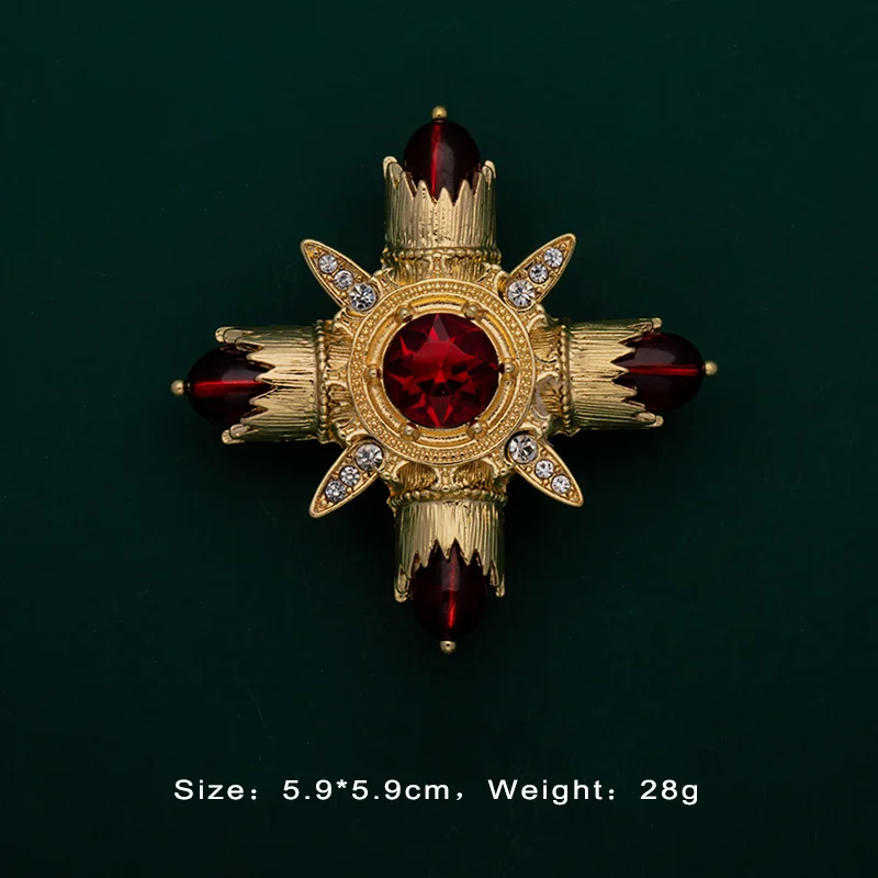 Женская Винтажная брошь в стиле барокко | Украшения и аксессуары