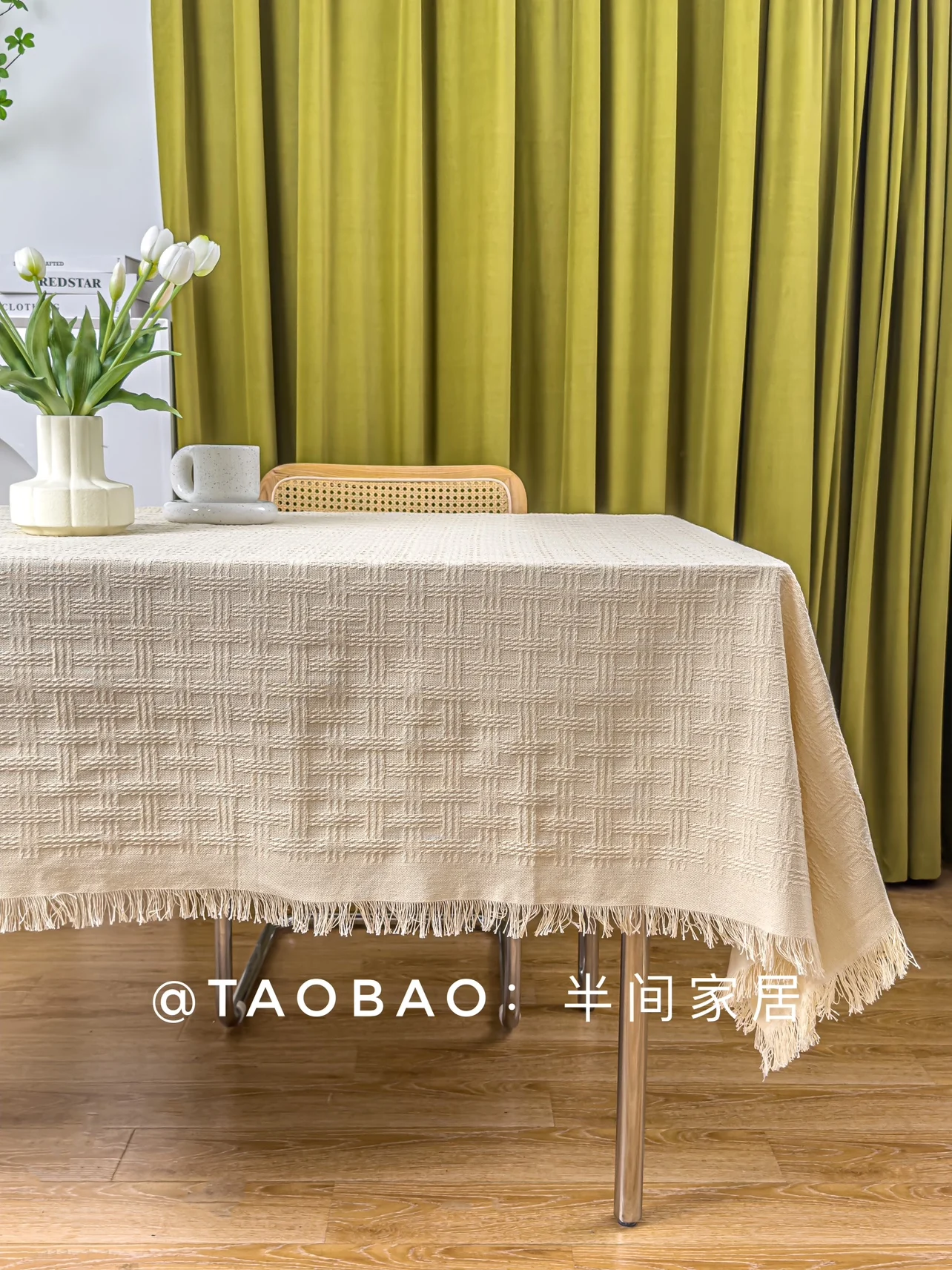 

Japanese fabric art dining table mat, desk coffee table cover cloth