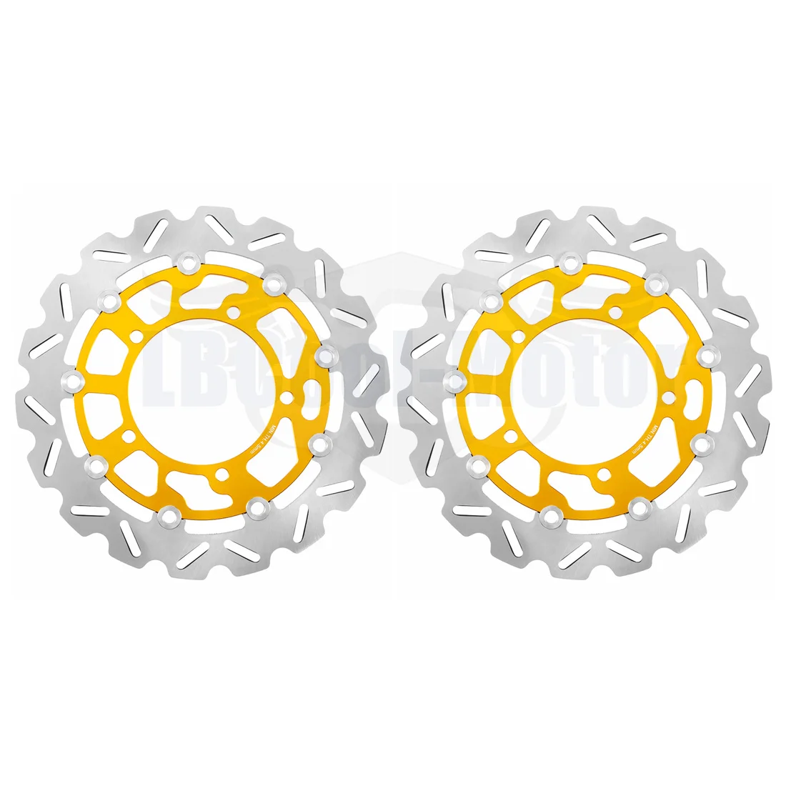 Ротор дисковых передних тормозов пара для Suzuki GSX1300R HAYABUSA 2008-2016 B-KING 2008-2013 2009