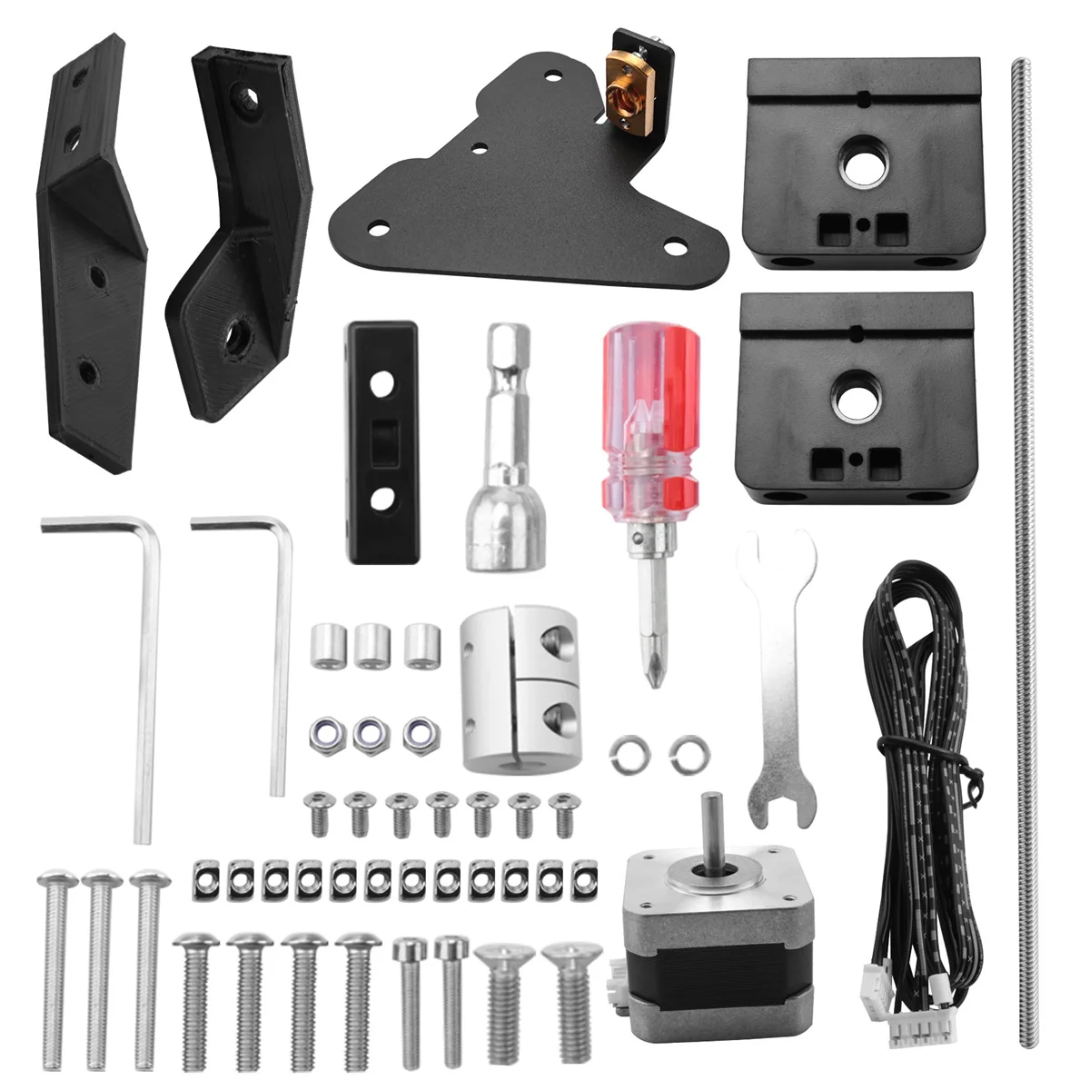

for Ender 3 Dual Z-Axis Upgrade Kit Lead Screw Stepper Motor Kit 3D Printer Parts & Accessories for Creality Ender 3