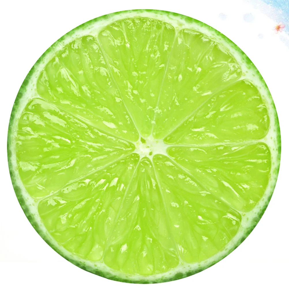 3D наклейка фруктовые напольные наклейки трехмерная настенная круглая плитка для