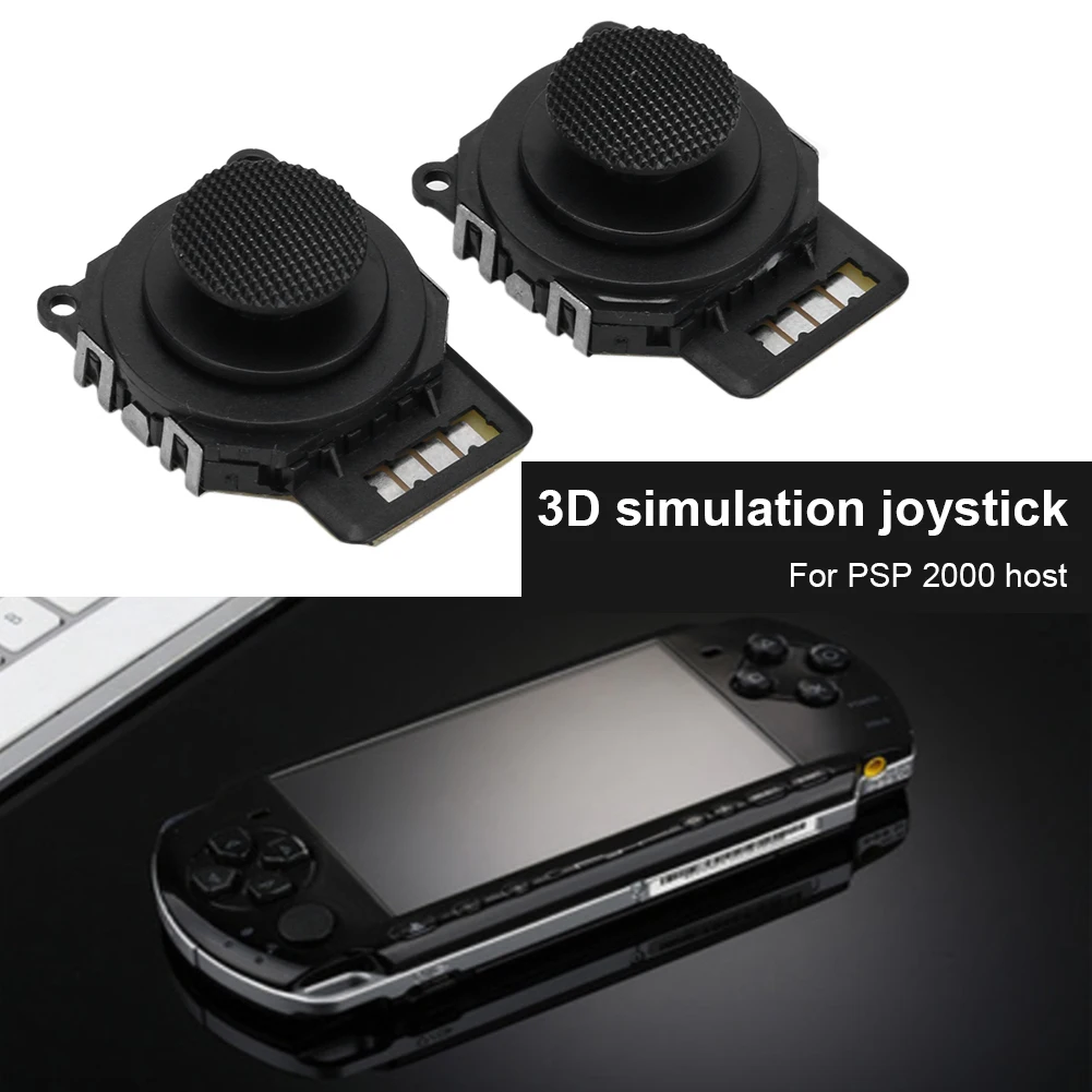 

2 шт., аналоговые 3d-джойстики для консоли PSP 2000