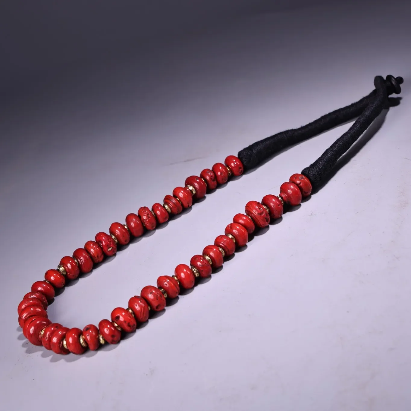 10 &quotколлекция тибетского храма старый снег красный стеклянные бусины Будды