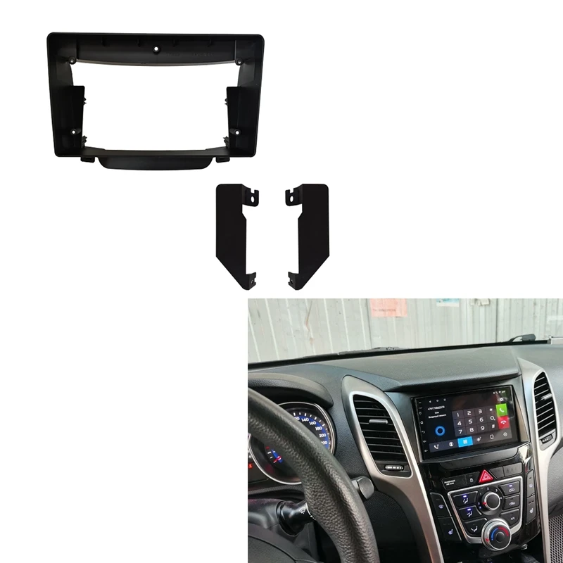 

2 Din Car Radio Fascia for HYUNDAI I-30 I30 2012-2016 DVD Stereo Frame Plate Adapter Mounting Dash Installation Bezel