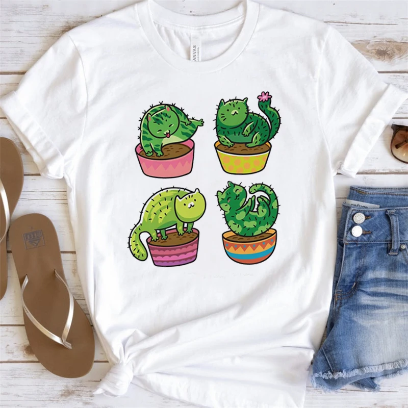 

Women Lady Sloth Summer Cat Kitten Cute Cartoon Ladies T Tee Tshirt Womens Female Top Shirt Clothes Graphic Clothing T-shirt