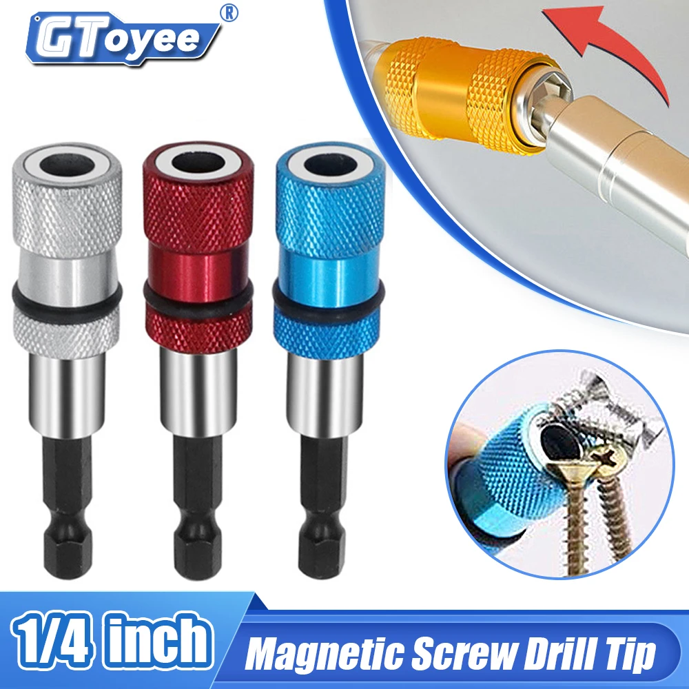 

1/4 Inch Hex Shank Magnetic Bit Holder Screwdriver Sets Hex Driver with Drill Bits Bar Extension Electric Bits For Screwdriver