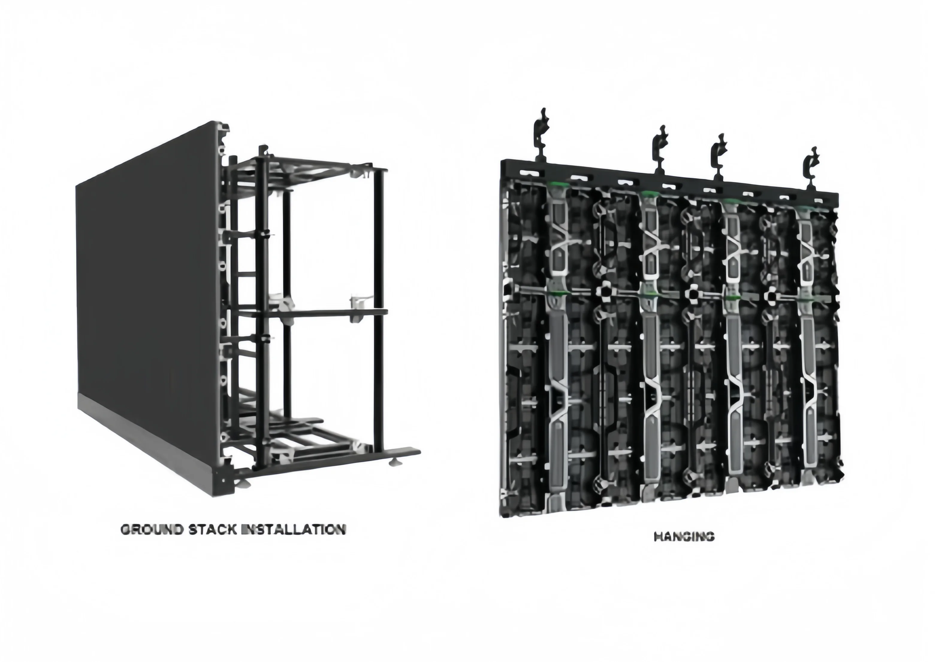 Novastar внутренний P2.5 Фиксированный экран дисплея 640*480 мм