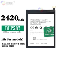 battery for oppo r1c r8205 r8207 blp587 2420mah smartphone replacement batteries