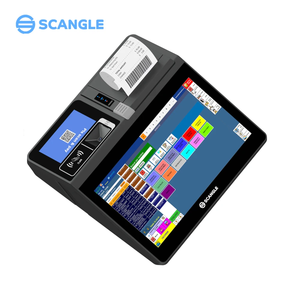 Фото Новый POS-терминал Scangle SGT116 на Android с сенсорным экраном и термопринтером 80 мм с автоотрезчиком №5