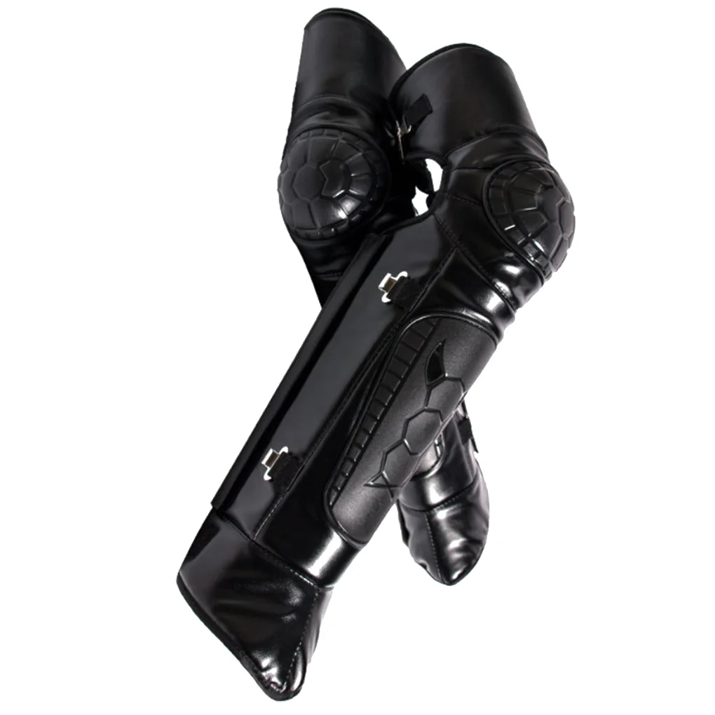 

1 Pair Motorcycle Kneepads Unisex Adjustable Windproof Bike Rider Protective Knee Pad Leg Warmer Protector
