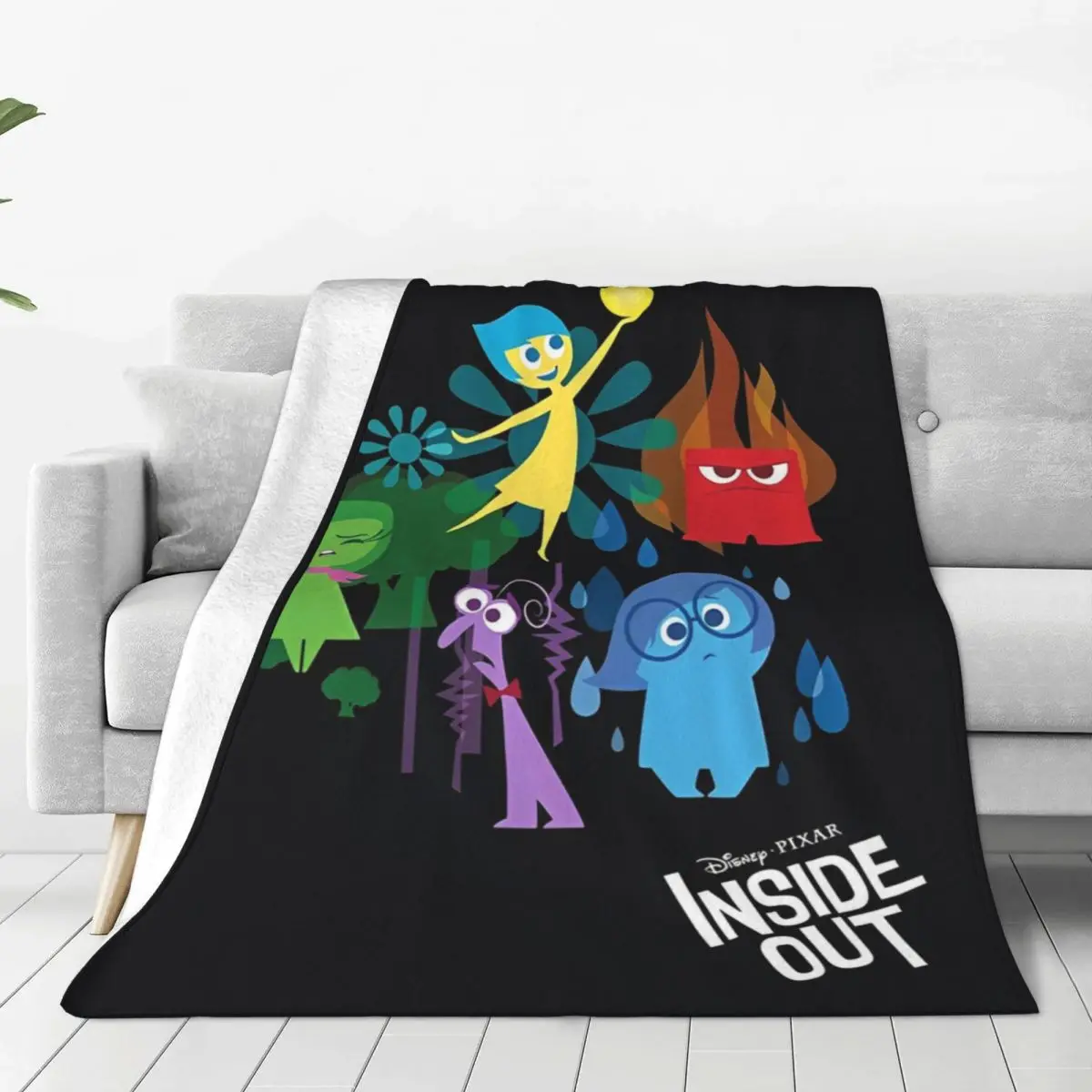 2 шт. детское одеяло с мультяшным принтом