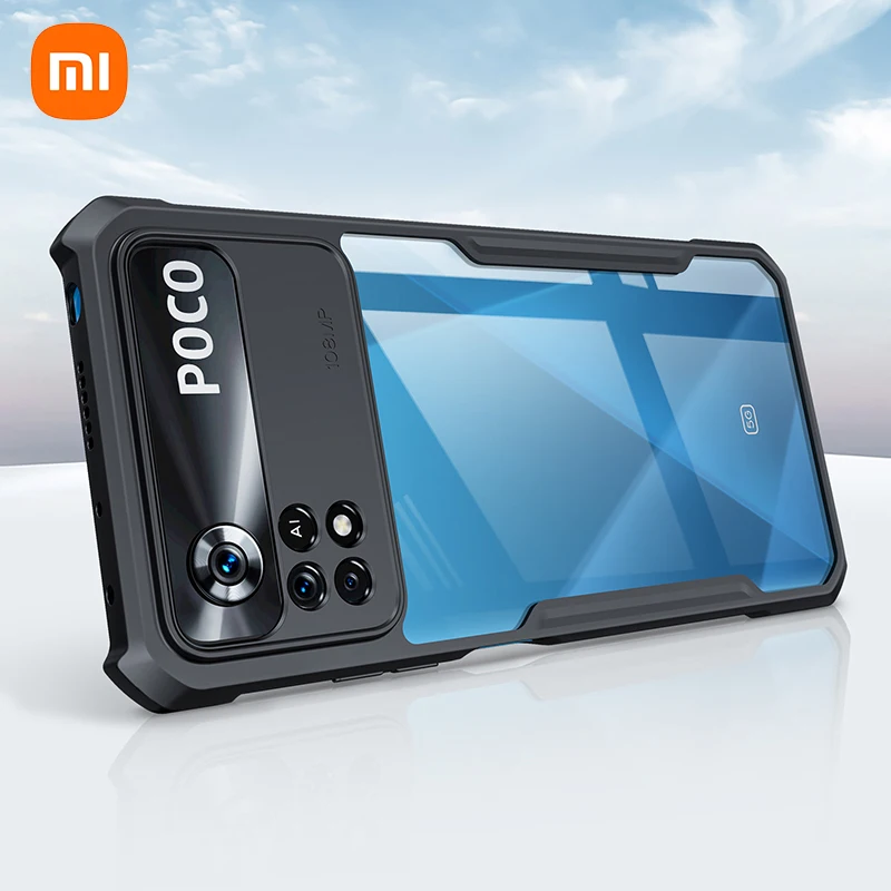 

For POCO X4 Pro 5G Case, Xundd Shockproof Case For POCO X4 Pro Case Transparent Protective Phone Cover Dustproof Shell