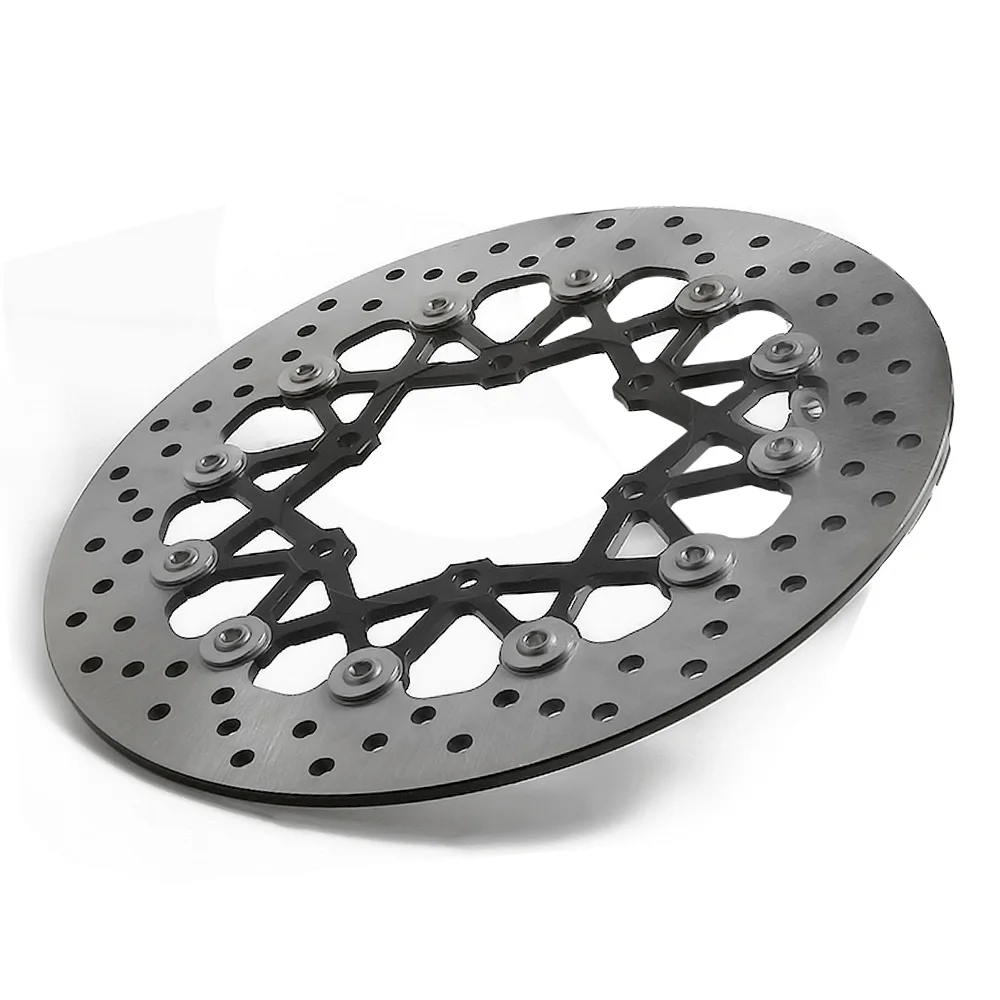 

Aluminum and steel Front Floating Type Brake Disc Rotor FOR SUZUKI GSXR600 GSXR750 GSX-R 600 GSX-R 750 2011 2012 2013 2014 2015
