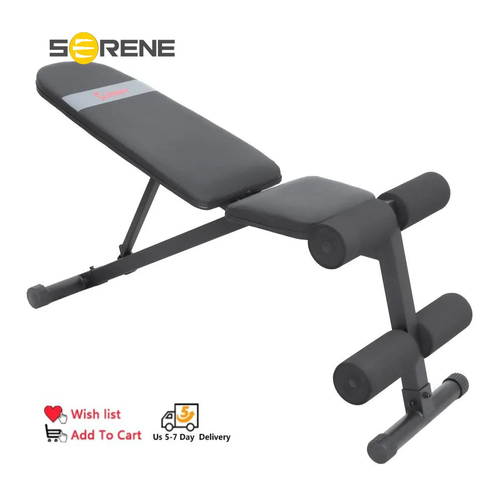 

Sunny Health & Fitness регулируемый наклон/ухудшение веса-Фотооборудование для дома