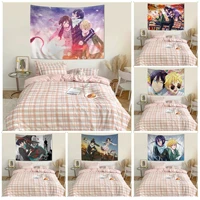 noragami anime tapestry hanging tarot hippie wall rugs dorm home decor