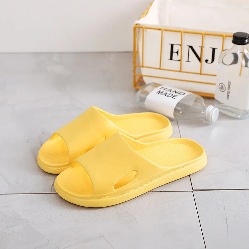 Summer Women Thick Bathroom Home Slippers Men Soft Sole Indoor Slides Female Sandals Non-Slip 2023 New