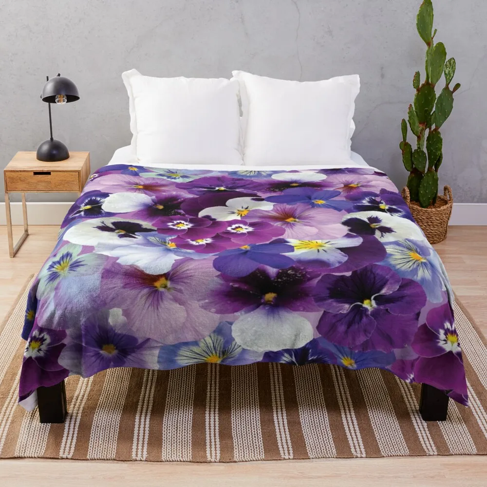 

Фиолетовое и белое одеяло в стиле бохо, постельное белье, покрывало из шерпы для дивана, покрывало с изображением звезд