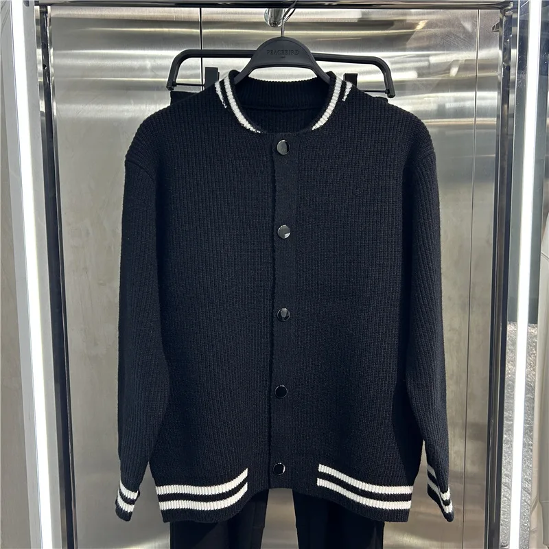 

Мужской свободный трикотажный джемпер в стиле хип-хоп, мужские пуловеры, женский свитер в Корейском стиле Харадзюку, Y2k, зима