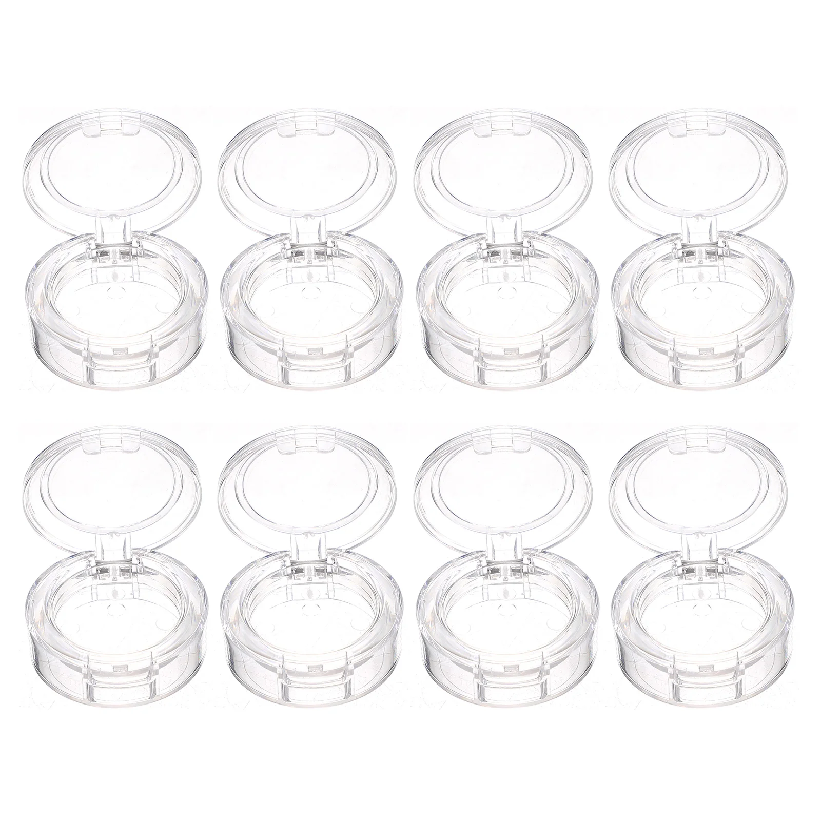 

Eyeshadow Organizer Container Emptybox Makeup Travel Potblush Case Lipstick Tins Jar Compact Cream Pocketstorage Round Jars