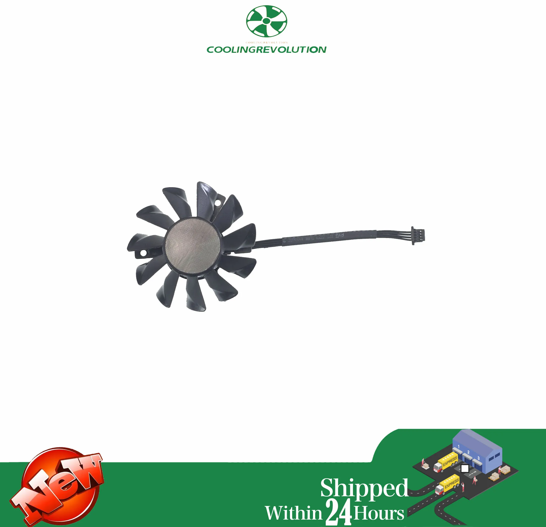 45 мм PLD05010B12H 0.20A 4-контактный охлаждающий вентилятор для материнской платы MSI X570