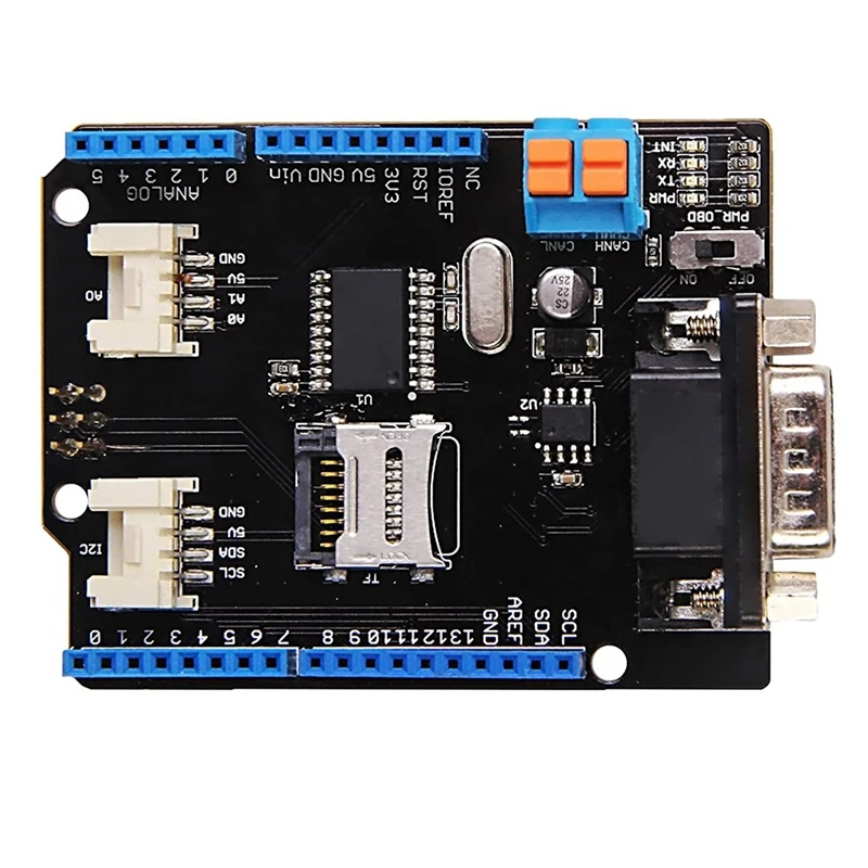 

Плата расширения шины CAN-BUS Shield V2, плата расширения SPI интерфейс IIC I2C и UART для Arduino Uno