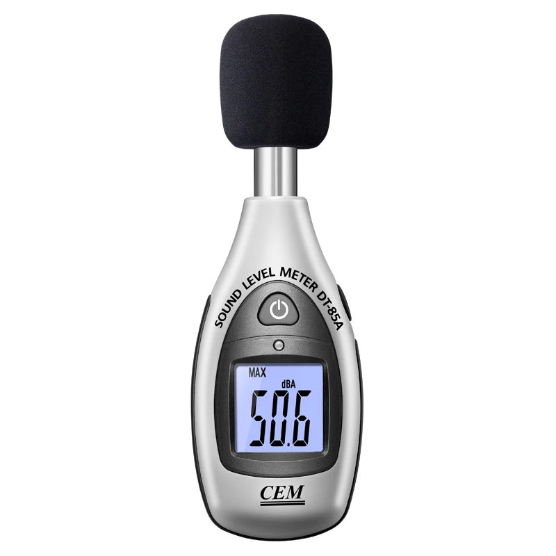 

CEM DT-85A Class 2 130 Decibel Digital Mini Sound Level Meter Price DB Noise Level Meter Tester Frequency Weighting A C