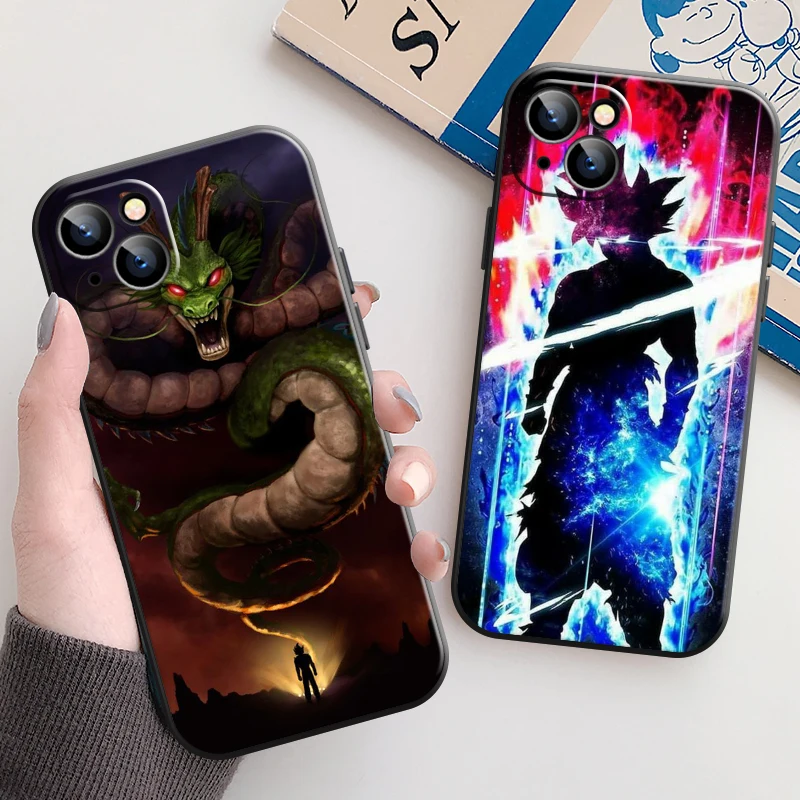

Japan Anime Dragon Ball Goku Phone Case For Apple iPhone 13 12 11 Pro 12 13 Mini X XR XS Max SE 6 6s 7 8 Plus Coque Funda