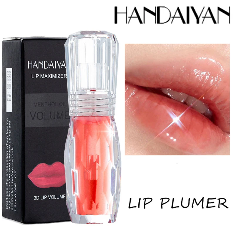 

Wet Gloss Crystal Jelly Lip Gloss Shiny Clear Mirror Moisturizing Lip Gloss Glitter Liquid Lipstick Lip Oil Lip Tint Care Makeup