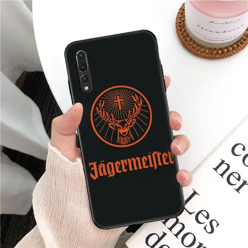 Чехол Jagermeister с логотипом для телефона Samsung S21 A10 Redmi Note 7 9 Huawei P30Pro Honor 8X 10i чехол |