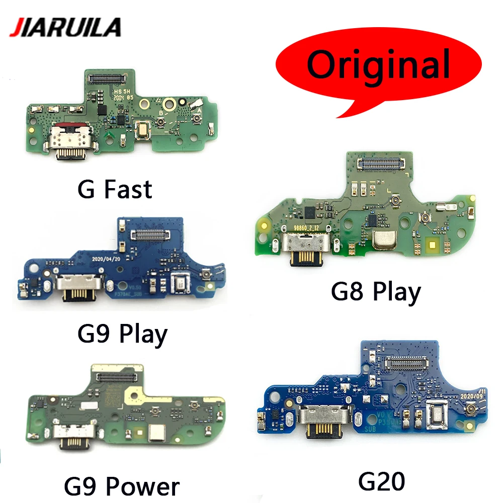 

Original New Charging Port Connector Flex Cable For Moto G3 G5 G4 G6 G7 G9 Play G9 G10 Power G9 Plus placa de carga dock flex